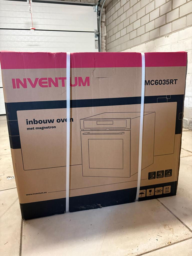 Inventum MC6035RT Inbouw Oven met Magnetron - Nieuw in doos, Ophalen, 45 tot 50 cm, Hete lucht, Inbouw