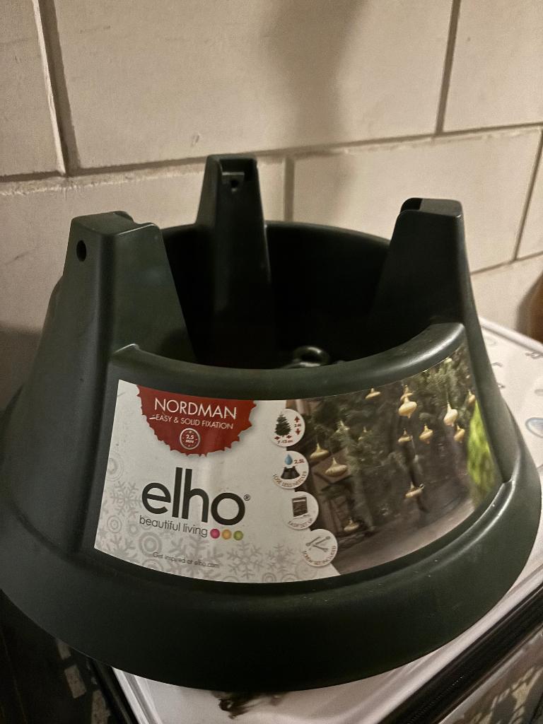 Kerstboom standaard, Ophalen, Zo goed als nieuw
