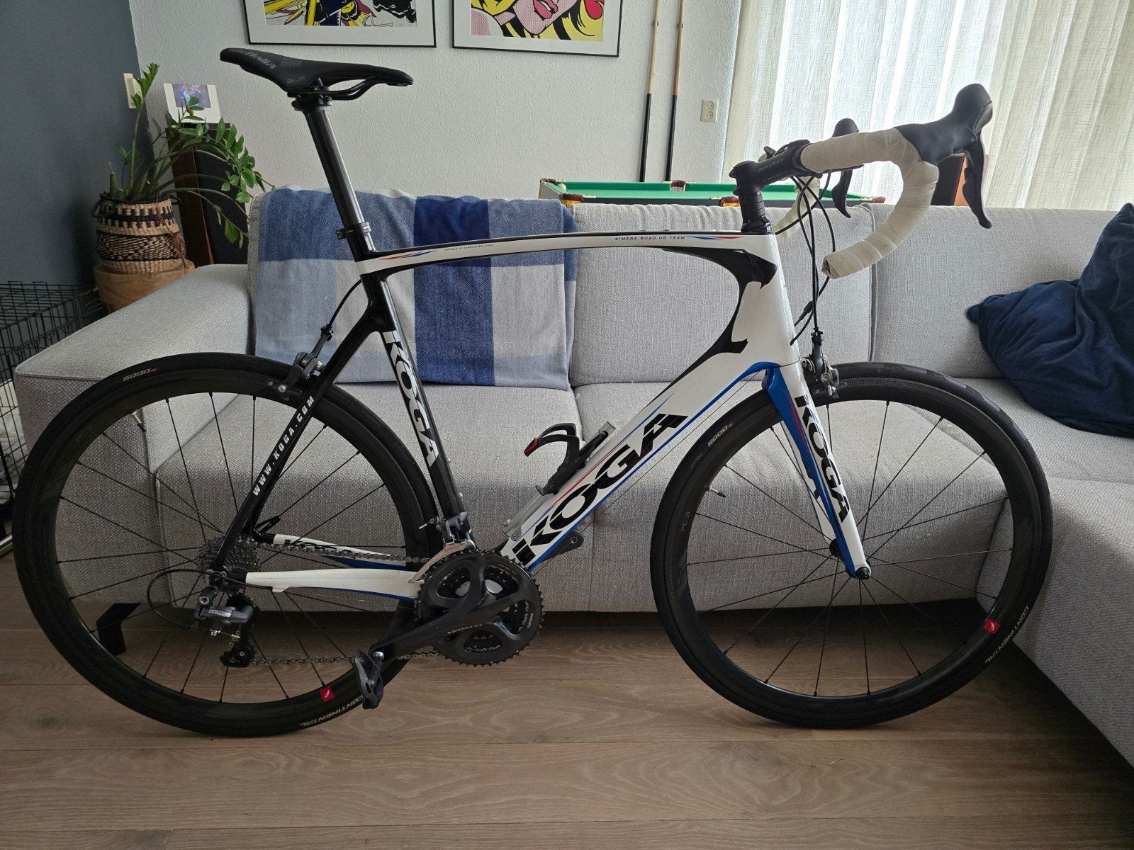Koga Kimera UD Team Ultegra 2012. 63cm. Uitstekend staat, Ophalen, 28 inch, Carbon, Zo goed als nieuw