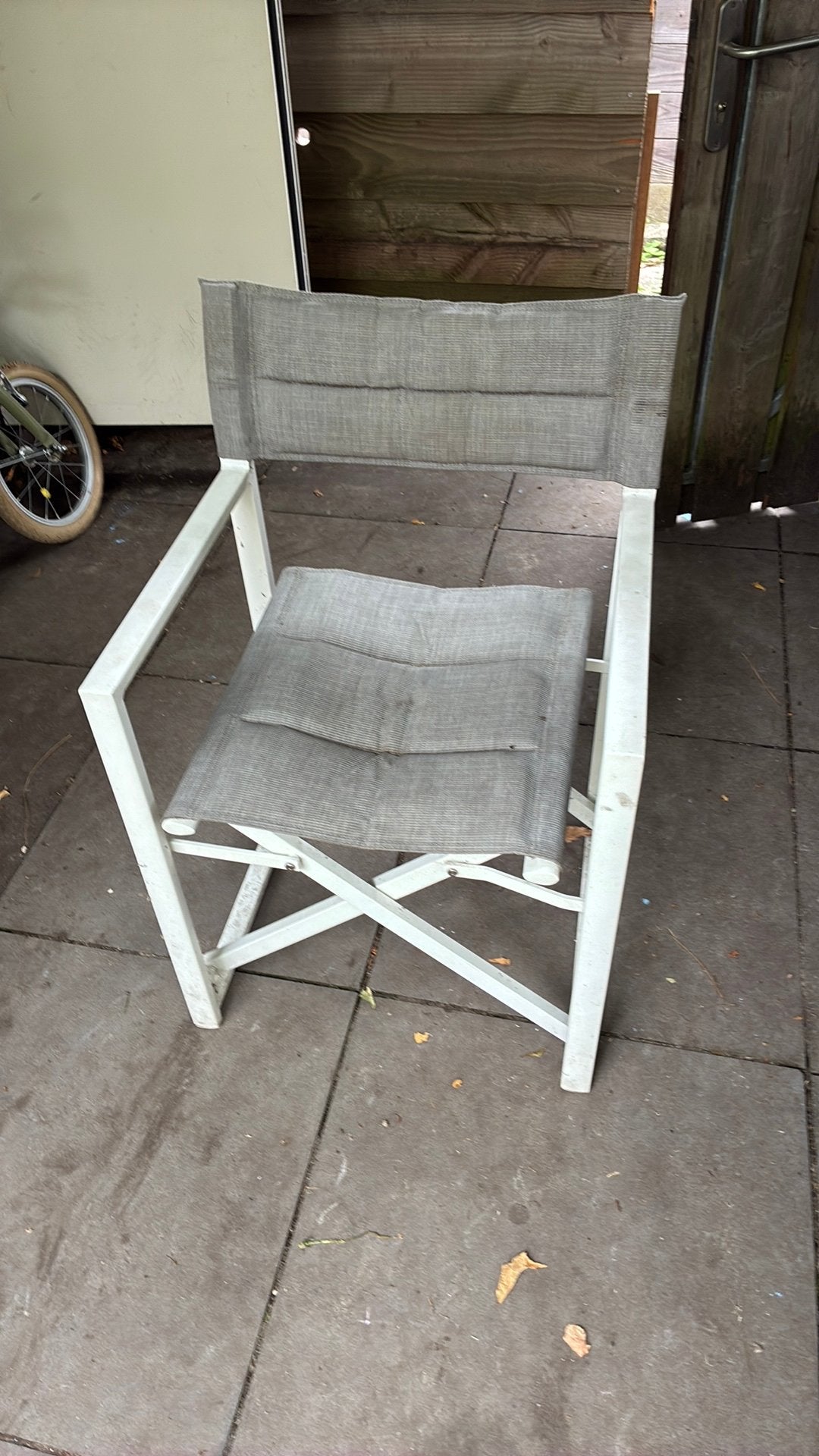 Tuinstoelen 4x, Tuin en Terras, Tuinstoelen, Ophalen, Gebruikt, Metaal, Stapelbaar