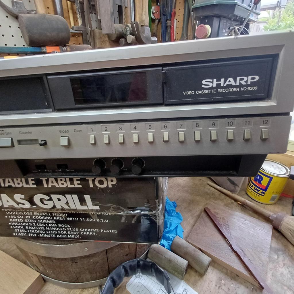 Sharp video recorder video  video band, Audio, Tv en Foto, Videospelers, Ophalen, Gebruikt, VHS-speler of -recorder