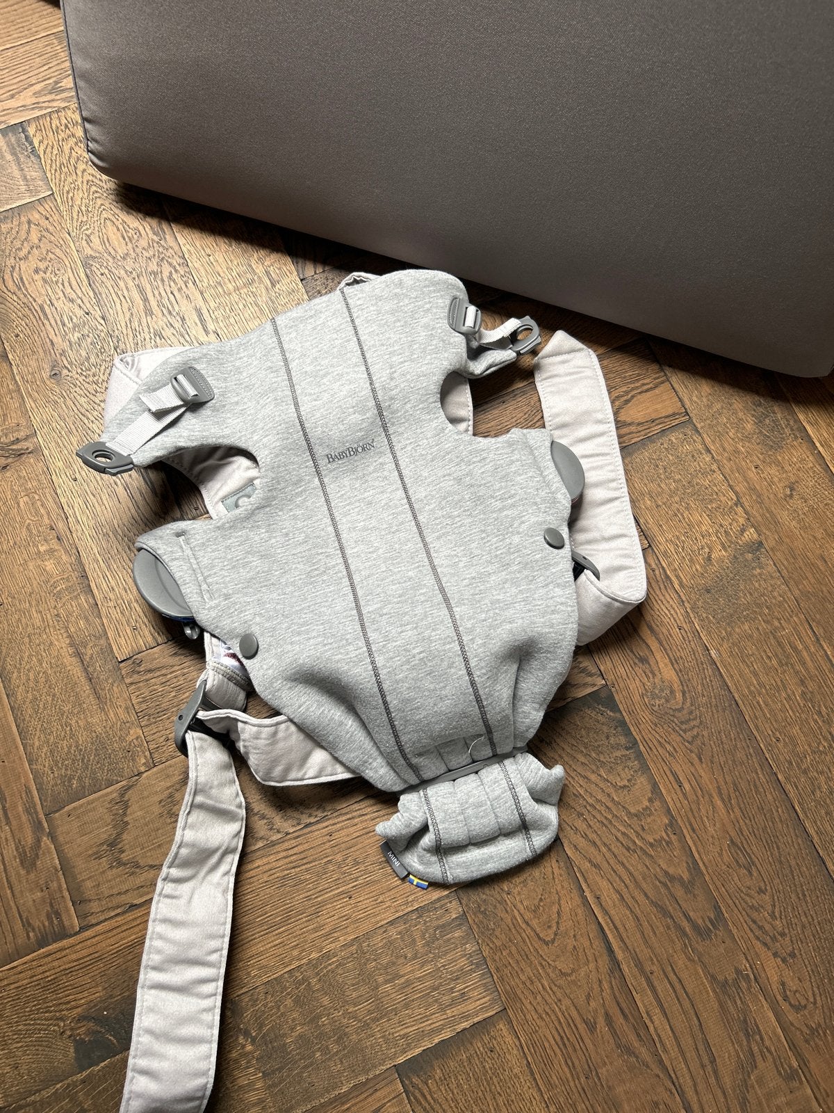 BabyBjörn Draagzak - Comfortabel en Veilig, Ophalen, Buik of Rug, Zo goed als nieuw, Baby Björn