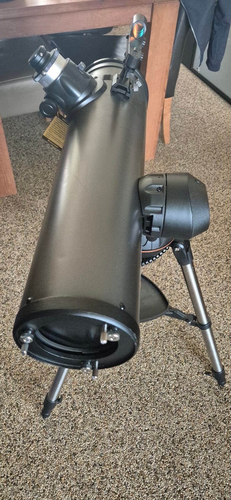 Celestron NexStar 130SLT Telescoop met Wifi en Zonnefilter, Ophalen, Zo goed als nieuw