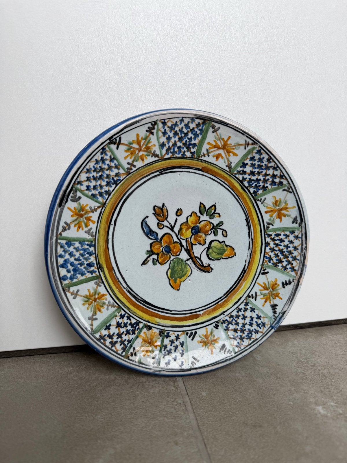 Vintage Talavera Duran decoratief bord, Ophalen of Verzenden