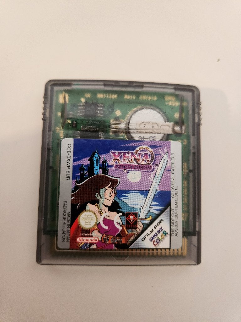 Game boy color - Xena: warrior Princes, Spelcomputers en Games, 1 speler, Ophalen of Verzenden, Gebruikt, Vanaf 3 jaar