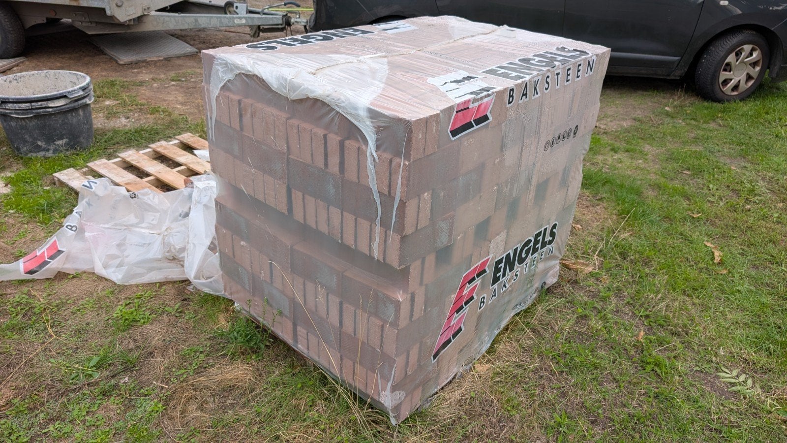Nieuwe Engels Baksteen met 768 stuks op pallet, Ophalen, Nieuw, Bakstenen