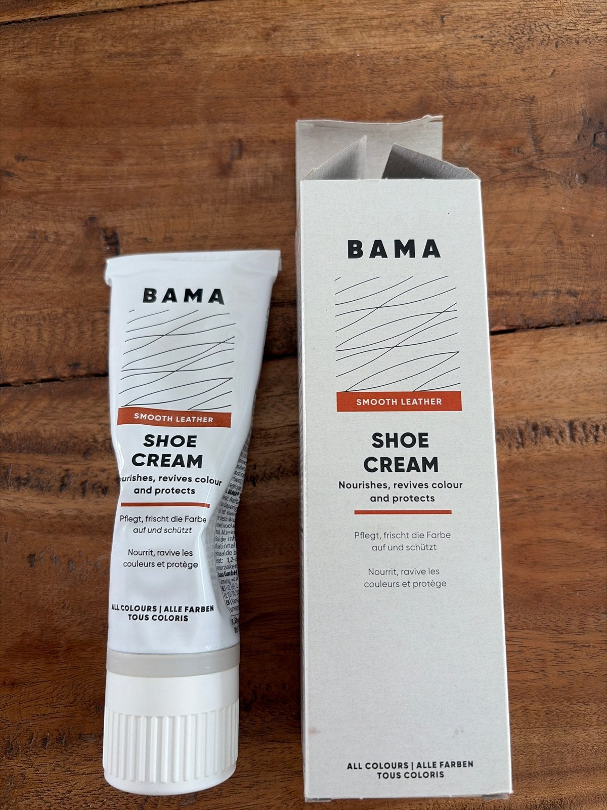 Bama Schoenpoets Crème voor Glad Leer - Alle Kleuren, Ophalen of Verzenden, Nieuw, Overige kleuren