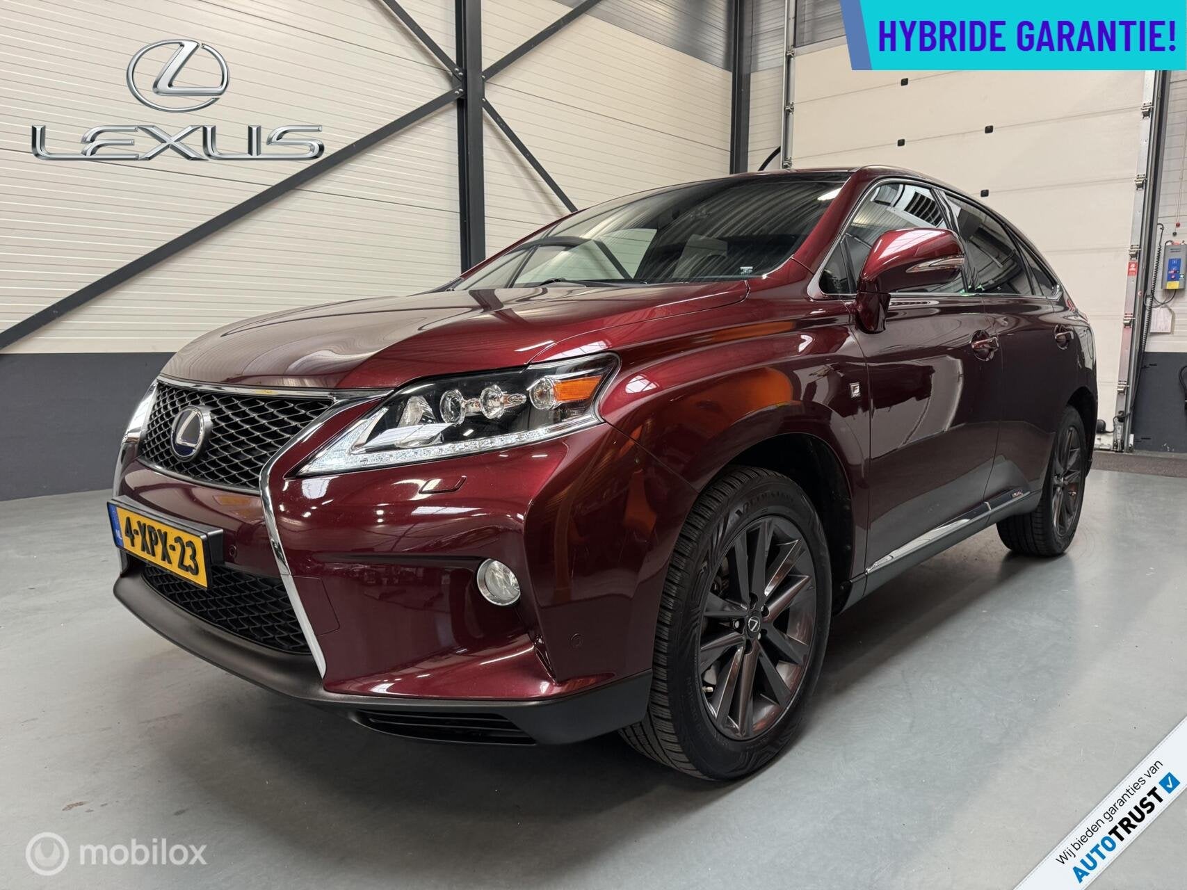 Lexus RX 450h 4WD F-Sport Schuifdak|Trekhaak|NL-Auto!, Auto's, Automaat, Gebruikt, 2000 kg, 138 €/maand