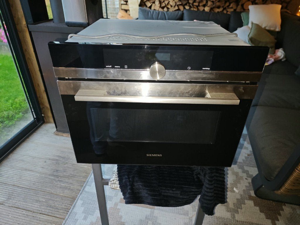 Siemens inbouwmagnetron CF634AGS1, Witgoed en Apparatuur, Ophalen, Gebruikt, Magnetron, Inbouw