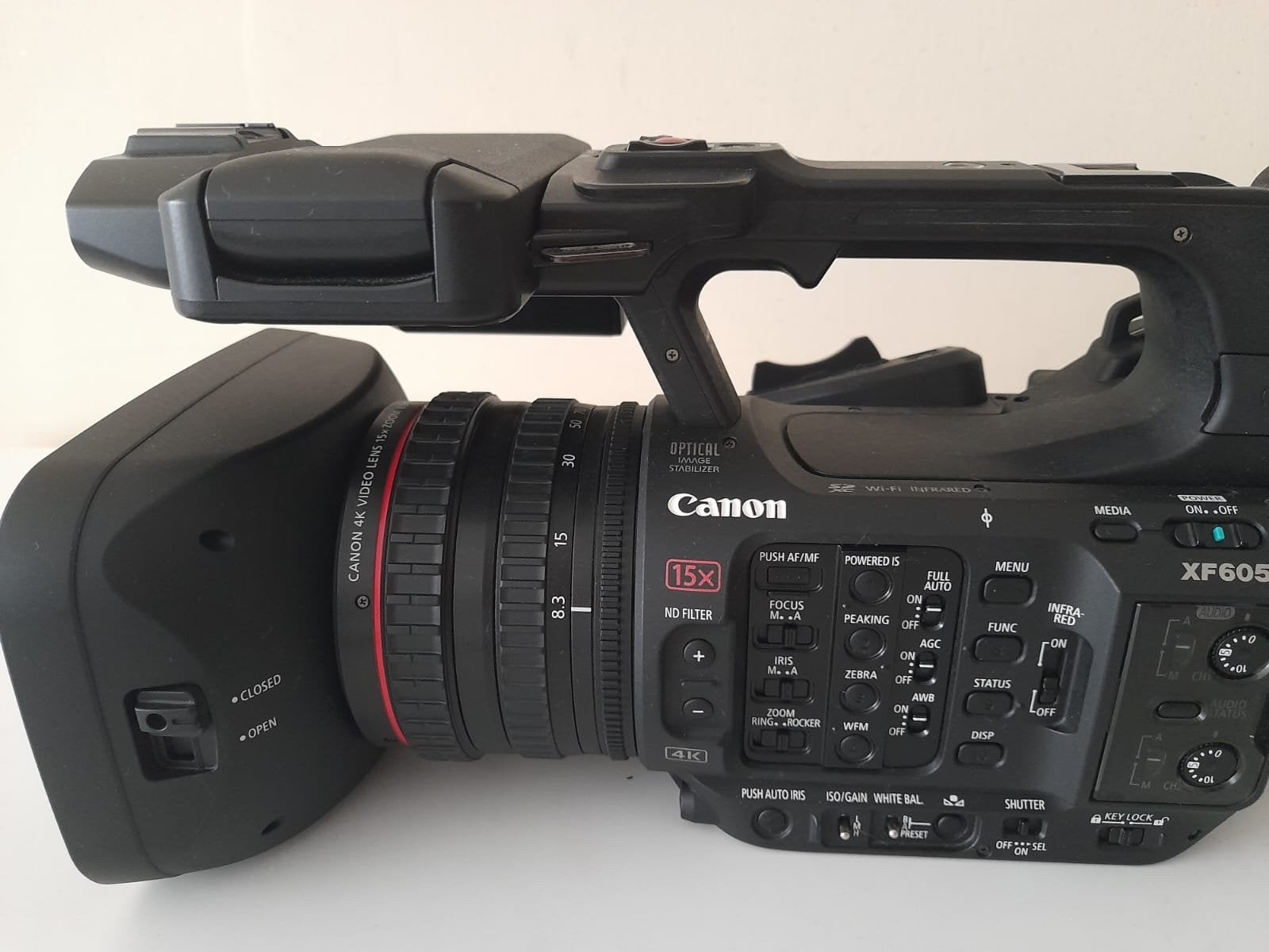 Canon XF605 Professionele 4K Videocamera, Full HD, Canon, Overige soorten, Ophalen of Verzenden