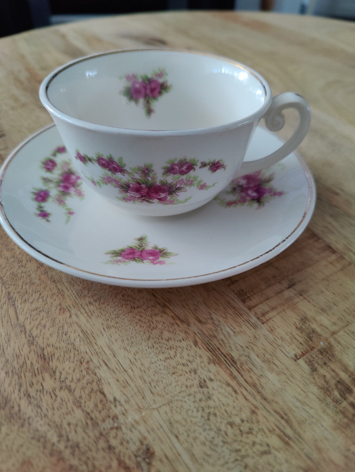 P. Regout Maastricht brocante kop en schotel, Ophalen of Verzenden