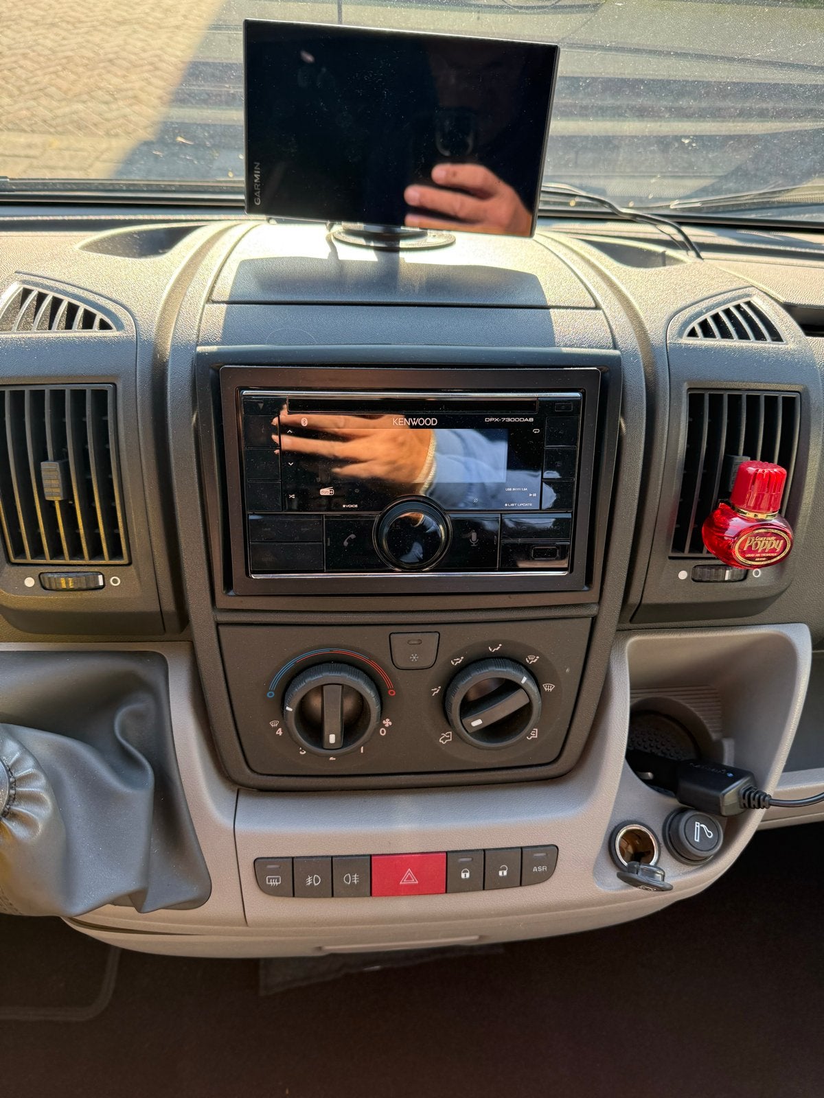 Kenwood DPX-7300DAB 2-DIN Autoradio met DAB+ en Bluetooth, Ophalen of Verzenden, Zo goed als nieuw