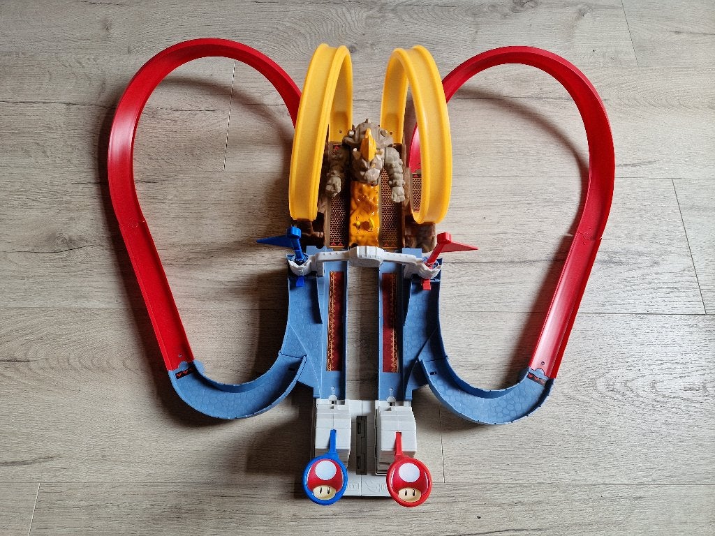 Hot Wheels Mariokart Browser racebaan, Ophalen of Verzenden, Hot Wheels, Handmatig, Met looping