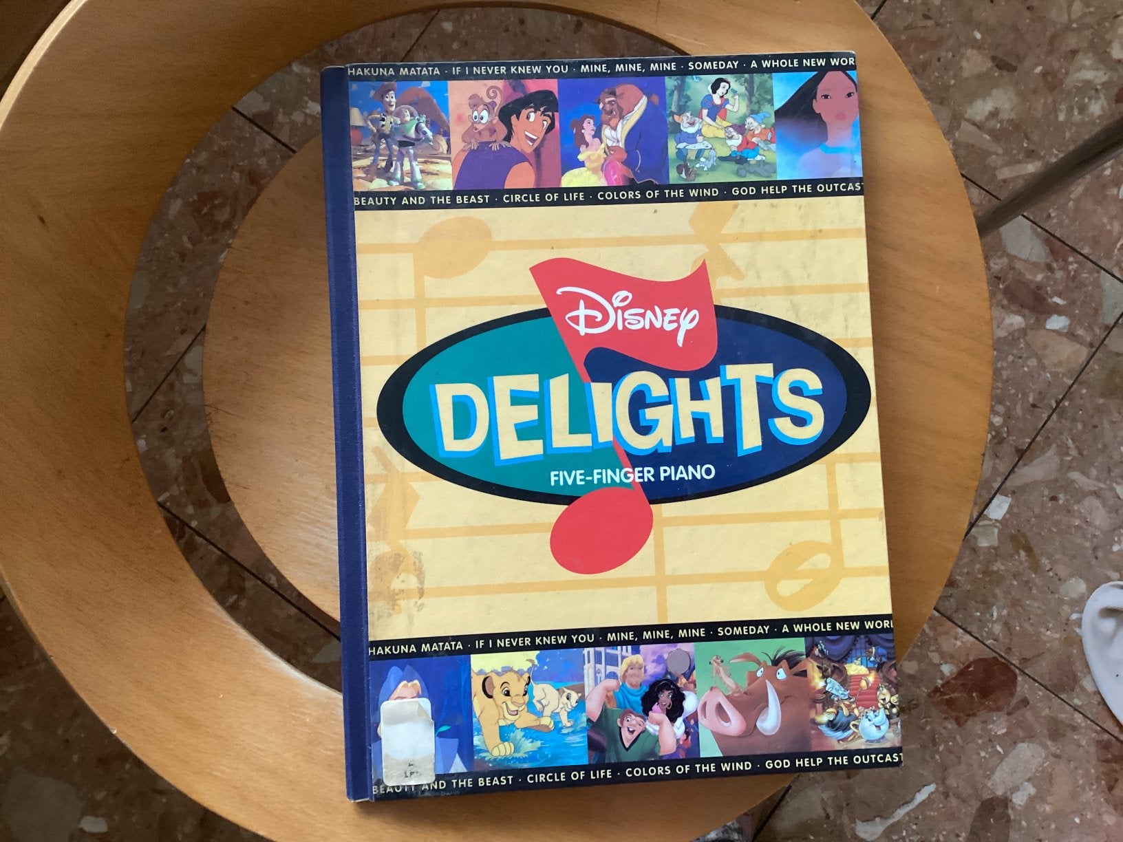 Disney Piano bladmuziek, Gebruikt, Klassiek, Ophalen of Verzenden, Artiest of Componist