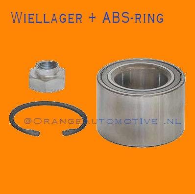 PEUGEOT 207 208 2008 WIELLAGER + ABS ring Voorzijde, Ophalen of Verzenden