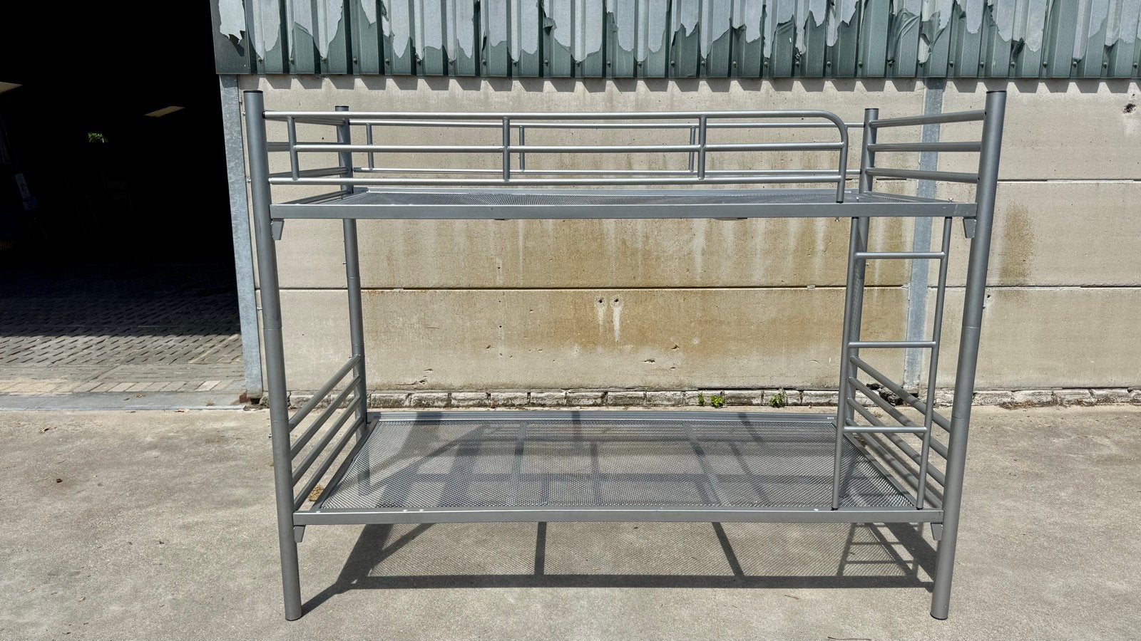 2 Stapelbedden, deelbaar,met spiraalbodem  (zonder matrassen, Ophalen, Gebruikt, 90 cm, Eenpersoons