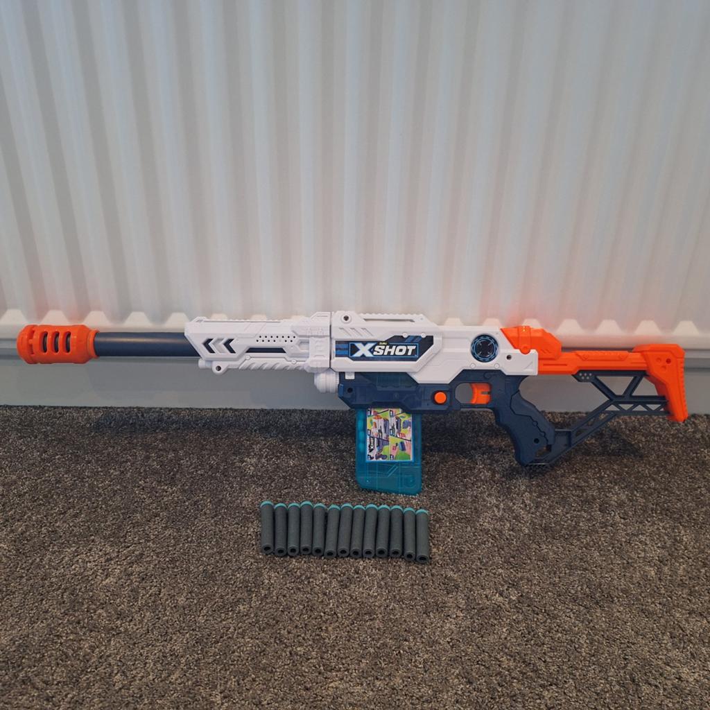 X-Shot geweer inclusief 21 pijltjes, Ophalen of Verzenden, Zo goed als nieuw