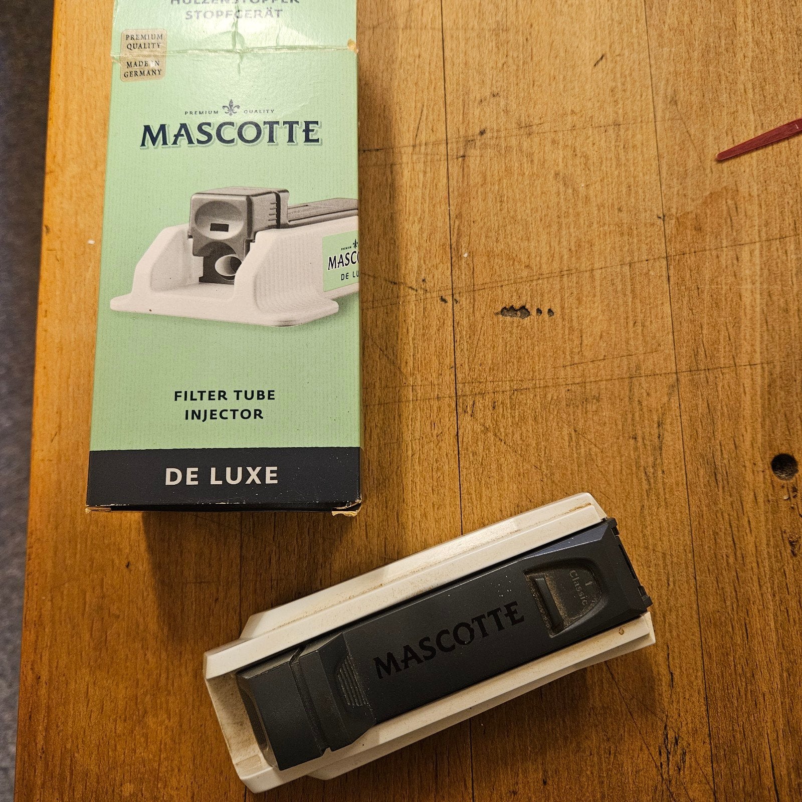 Mascotte De Luxe Filter Tube Injector - Sigarettenmaker, Ophalen, Gebruikt, Overige typen