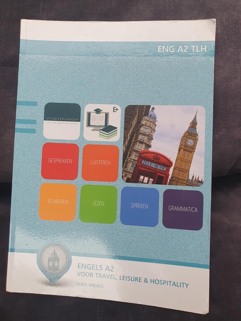 Studieboek Engels A2 Travel, Leisure & Hospitality, Engels, Ophalen of Verzenden, Zo goed als nieuw, Uitgeversgroep