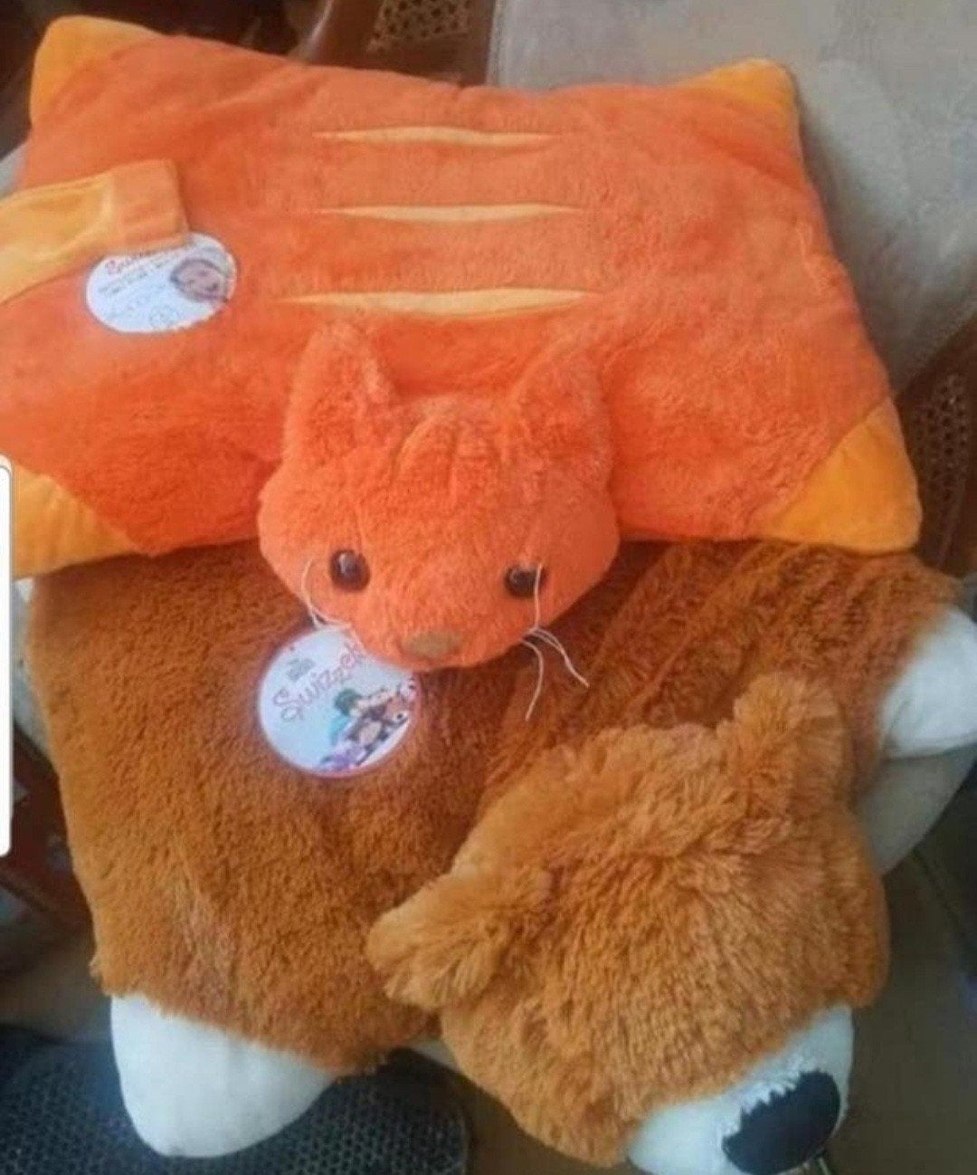2 knuffelkussens swizzels, Ophalen of Verzenden, Nieuw, Overige typen