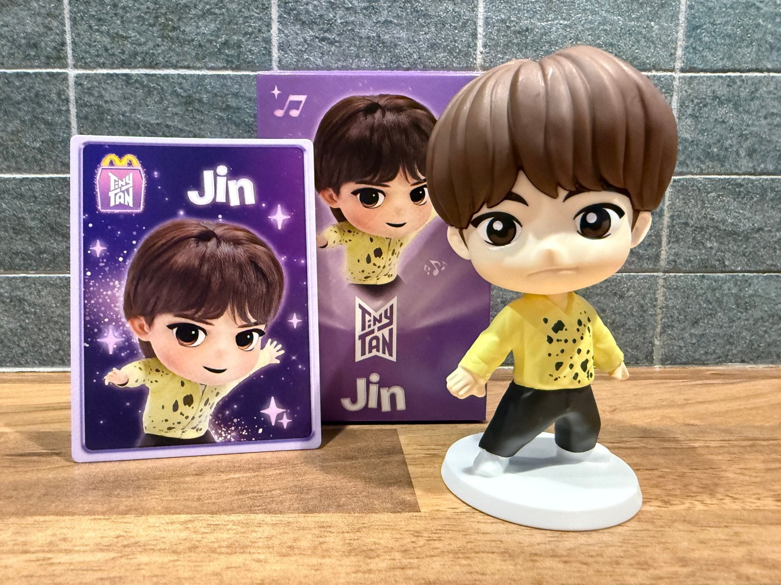 BTS TinyTan Jin figure nieuw met doosje, Ophalen of Verzenden, Nieuw