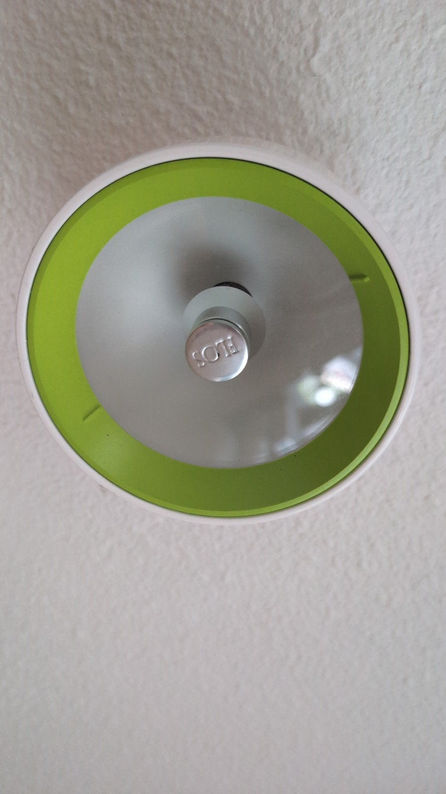 FLOS wan groen plafondlamp, Ophalen, Gebruikt, Wit, Modern