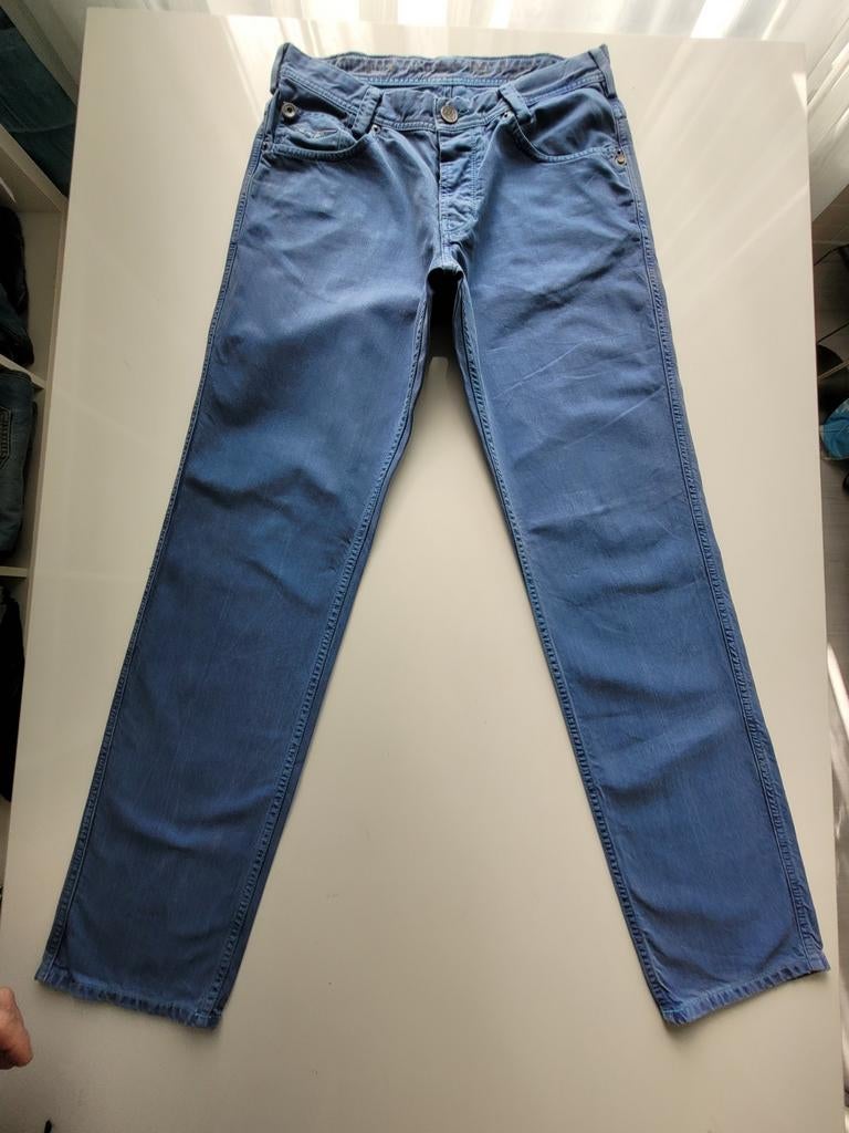 CLASSIC VINTAGE PME AERO UNION 1959 STRAIGHT JEANS 31/32, Blauw, W32 (confectie 46) of kleiner, Ophalen of Verzenden, Zo goed als nieuw