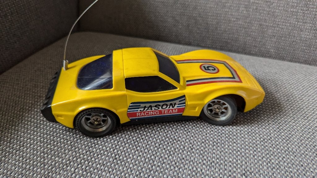 RC Corvette Stingray vintage, Elektro, Gebruikt, Ophalen of Verzenden, Auto onroad