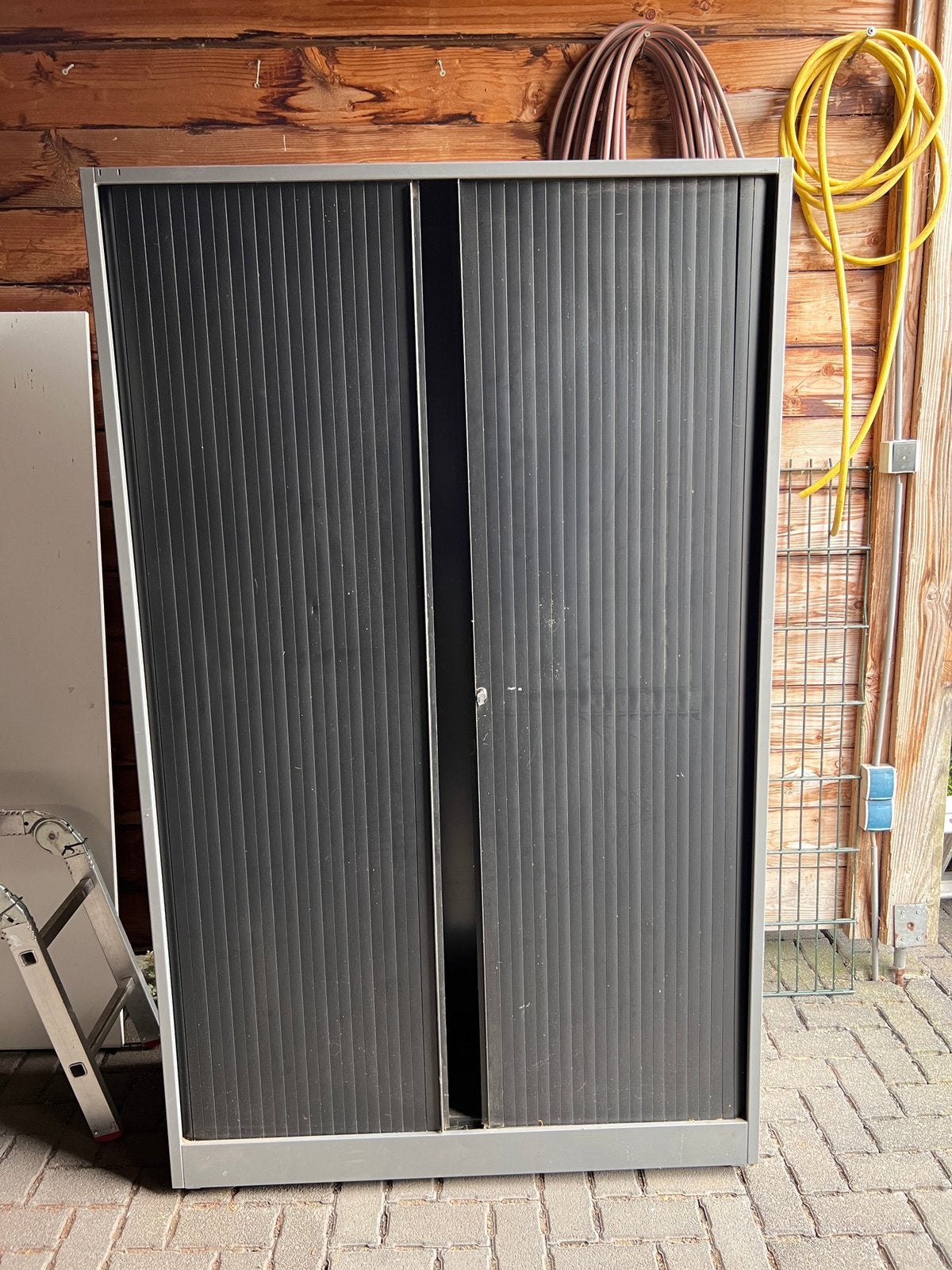 Metalen archiefkast kast archief, Huis en Inrichting, Kasten | Roldeurkasten en Archiefkasten, Ophalen, 50 tot 100 cm, Zo goed als nieuw
