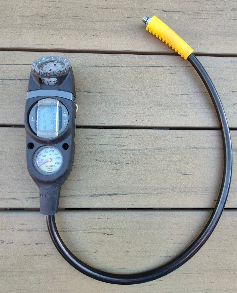 Suunto console, Watersport en Boten, Ophalen of Verzenden, Gebruikt, Duikcomputer
