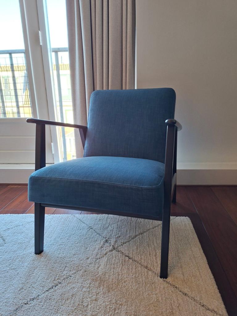 Hoes voor IKEA Ekenäset stoel - Soferia, Blauw, Ophalen of Verzenden, Zo goed als nieuw, Eén