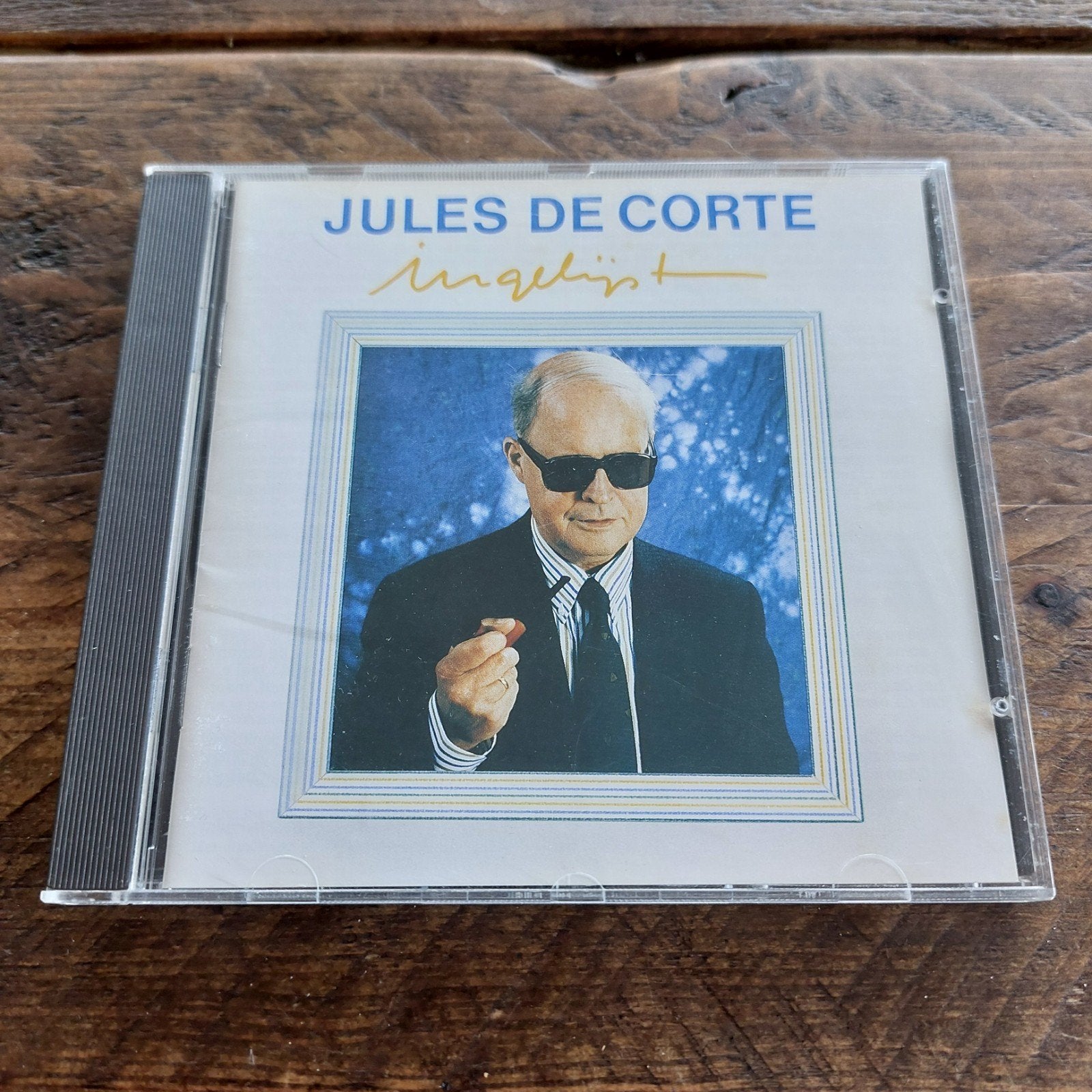 CD Jules de Corte: Ingelijst, Cd's en Dvd's, Cd's | Nederlandstalig, Ophalen of Verzenden, Gebruikt, Cabaret of Kleinkunst, Album