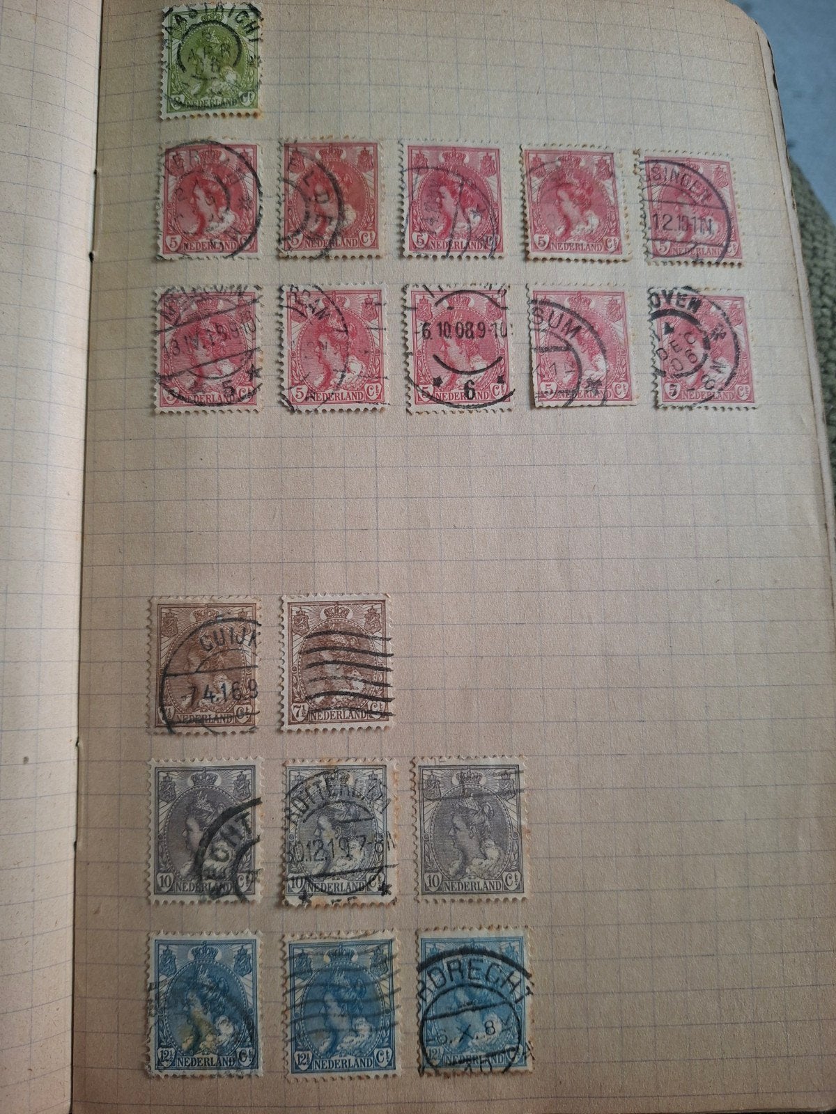 Verzameling Nederlandse Postzegels (Gestempeld), Postzegels en Munten, Ophalen of Verzenden, T/m 1940, Gestempeld