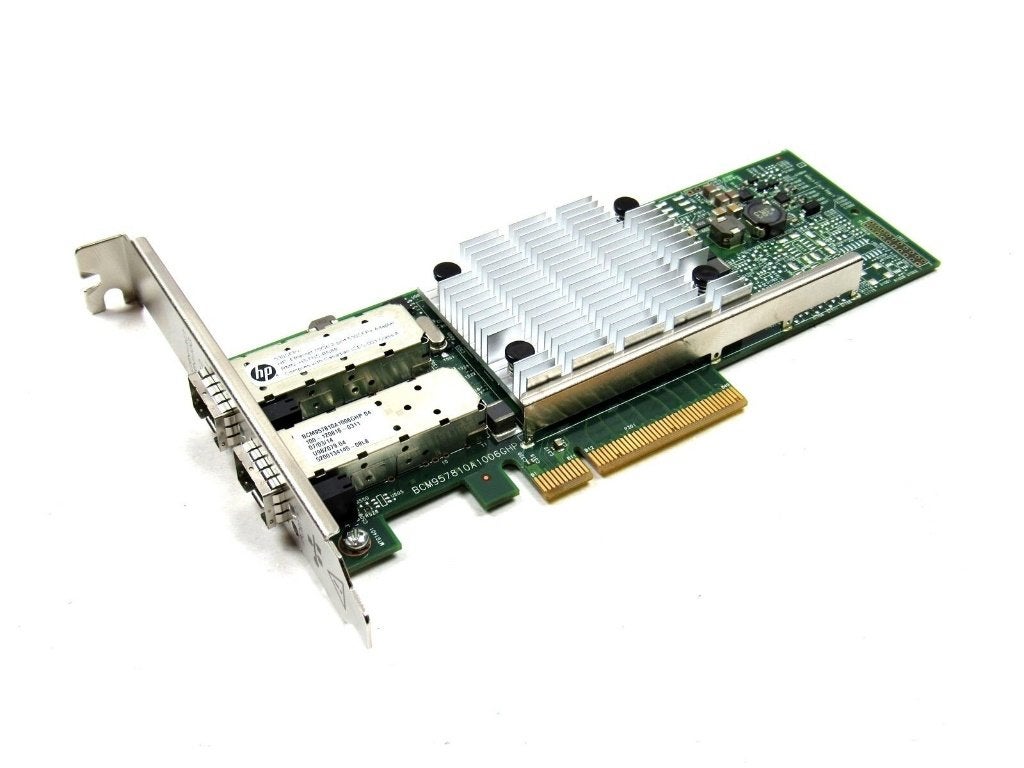 HP ethernet 10GB 530SFP+ adapter, Computers en Software, Ophalen of Verzenden, Nieuw, Intern