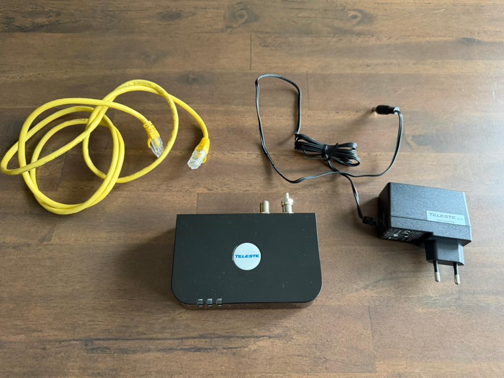 Coax verbindingsadapter Teleste EOC-03, Ophalen of Verzenden, Gebruikt, Minder dan 2 meter, Coaxiale kabel