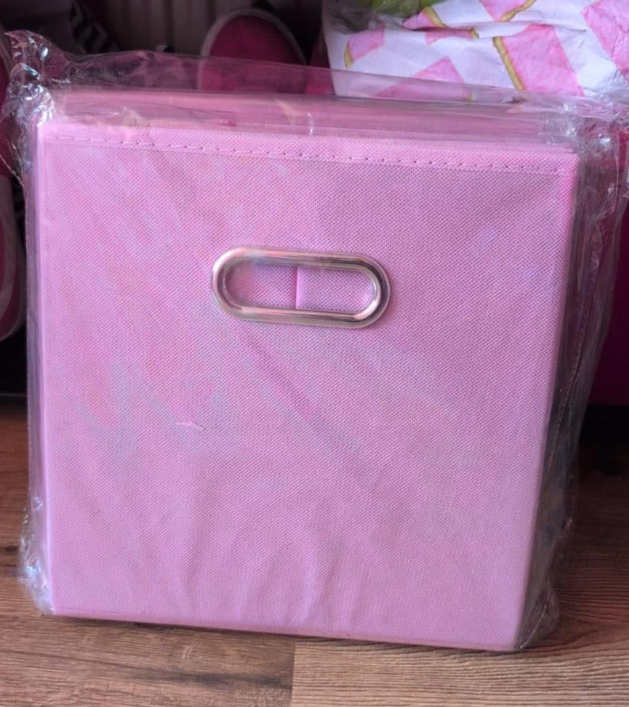 4x licht roze voor in de kallax kast., Ophalen of Verzenden