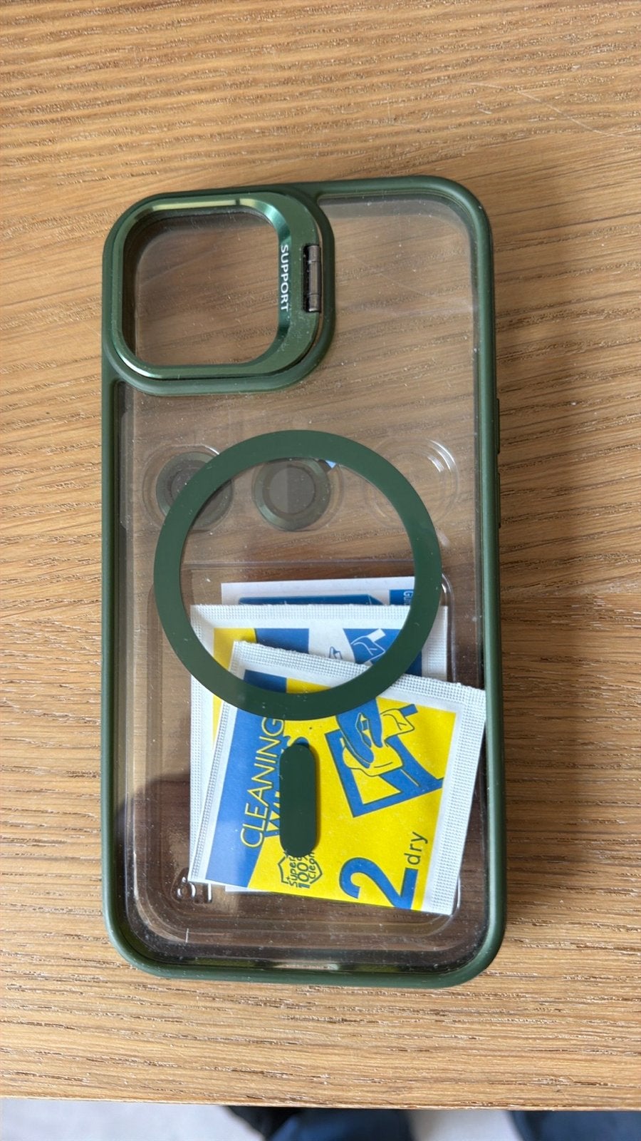 Transparant iPhone 13 hoesje met MagSafe en camera beschermi, IPhone 13, Overige merken, Nieuw, Hoesje of Tasje