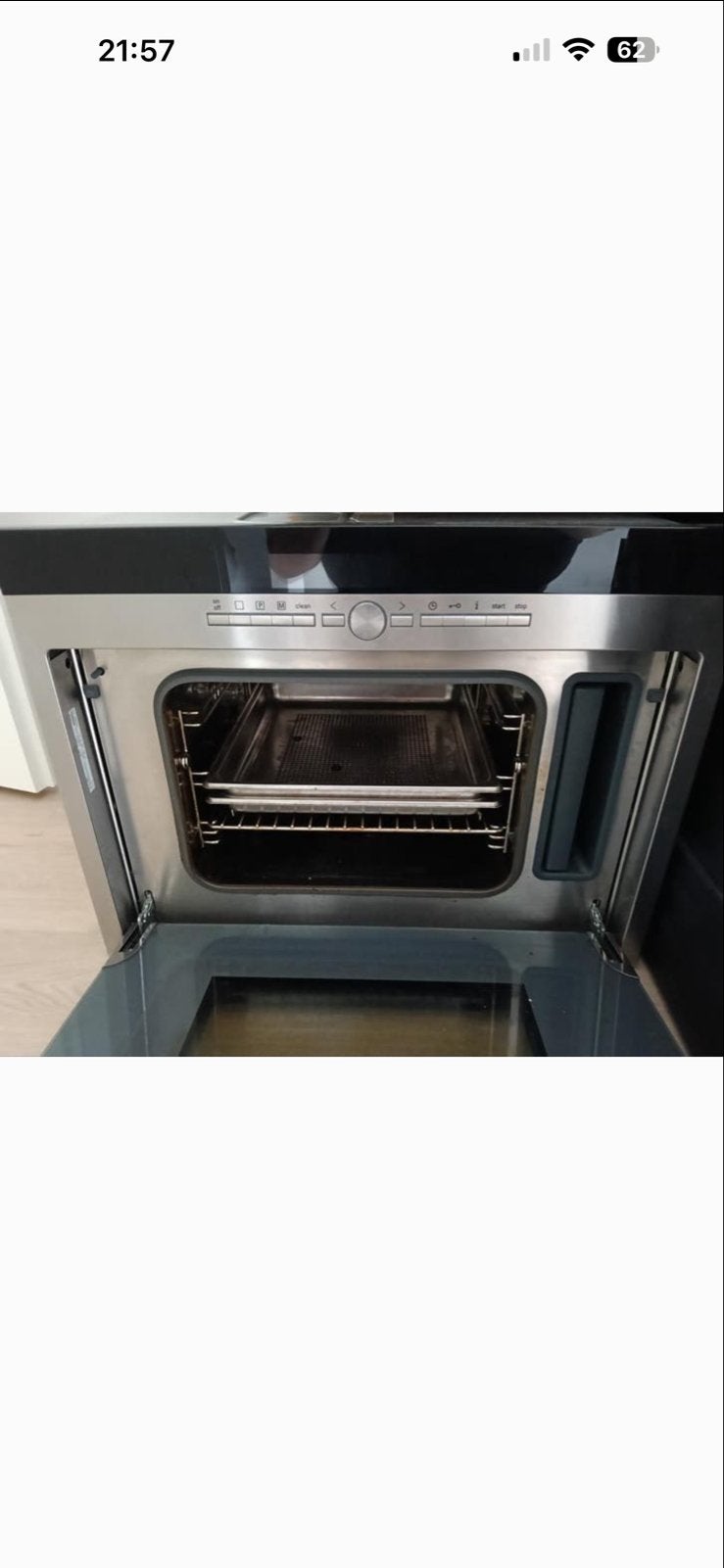 Siemens stoomoven en gewone oven in een !!, Ophalen, Zo goed als nieuw
