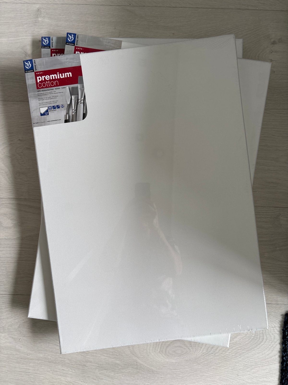 Van Beek Premium Schildersdoeken katoen 50x70 cm (31 stuks), Hobby en Vrije tijd, Ophalen of Verzenden, Nieuw, Doek