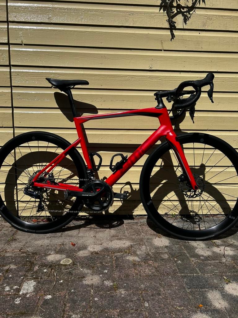 BMC Roadmachine 02 – Ultegra Di2 mix – Ere 40mm – Mt [56], Fietsen en Brommers, Fietsen | Racefietsen, Zo goed als nieuw, Heren