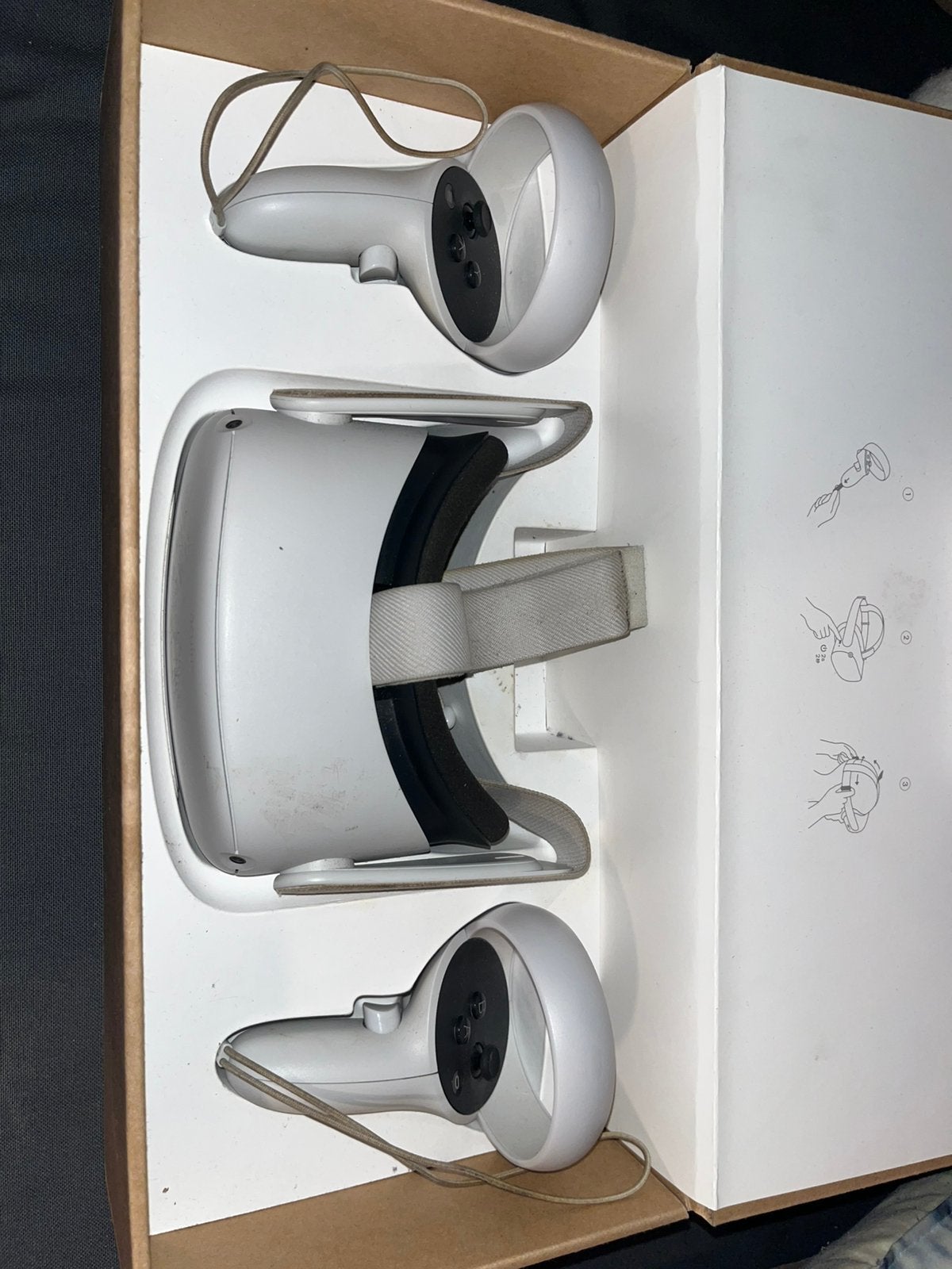 Oculus quest 2, Ophalen of Verzenden, Zo goed als nieuw, VR-bril, Overige platformen