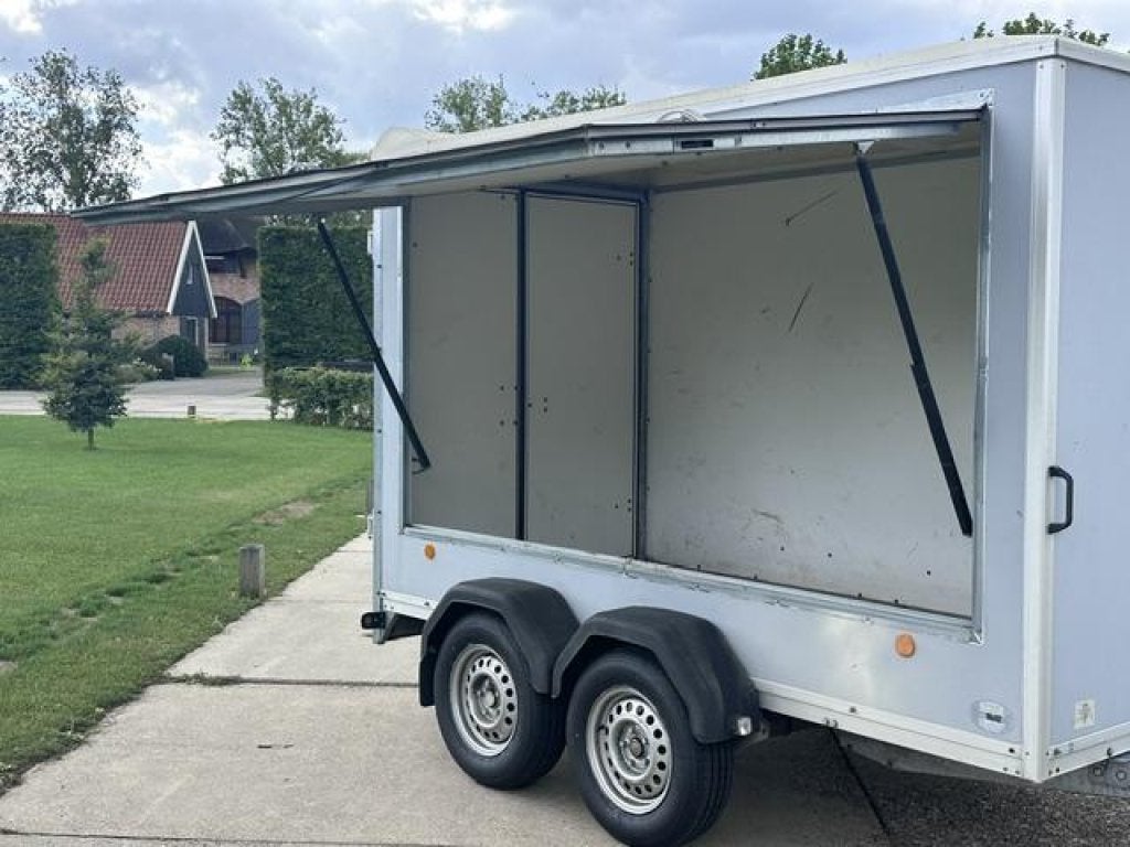 Bockmann gesloten aanhanger met verkoopklep 300x150x180 TOP, Auto diversen, Aanhangers en Bagagewagens, Gebruikt