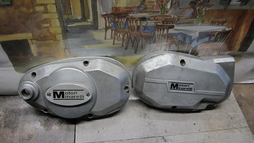 Gave set deksels Minarelli P4  ovale, Ophalen of Verzenden, Gebruikt, Blok, Overige merken