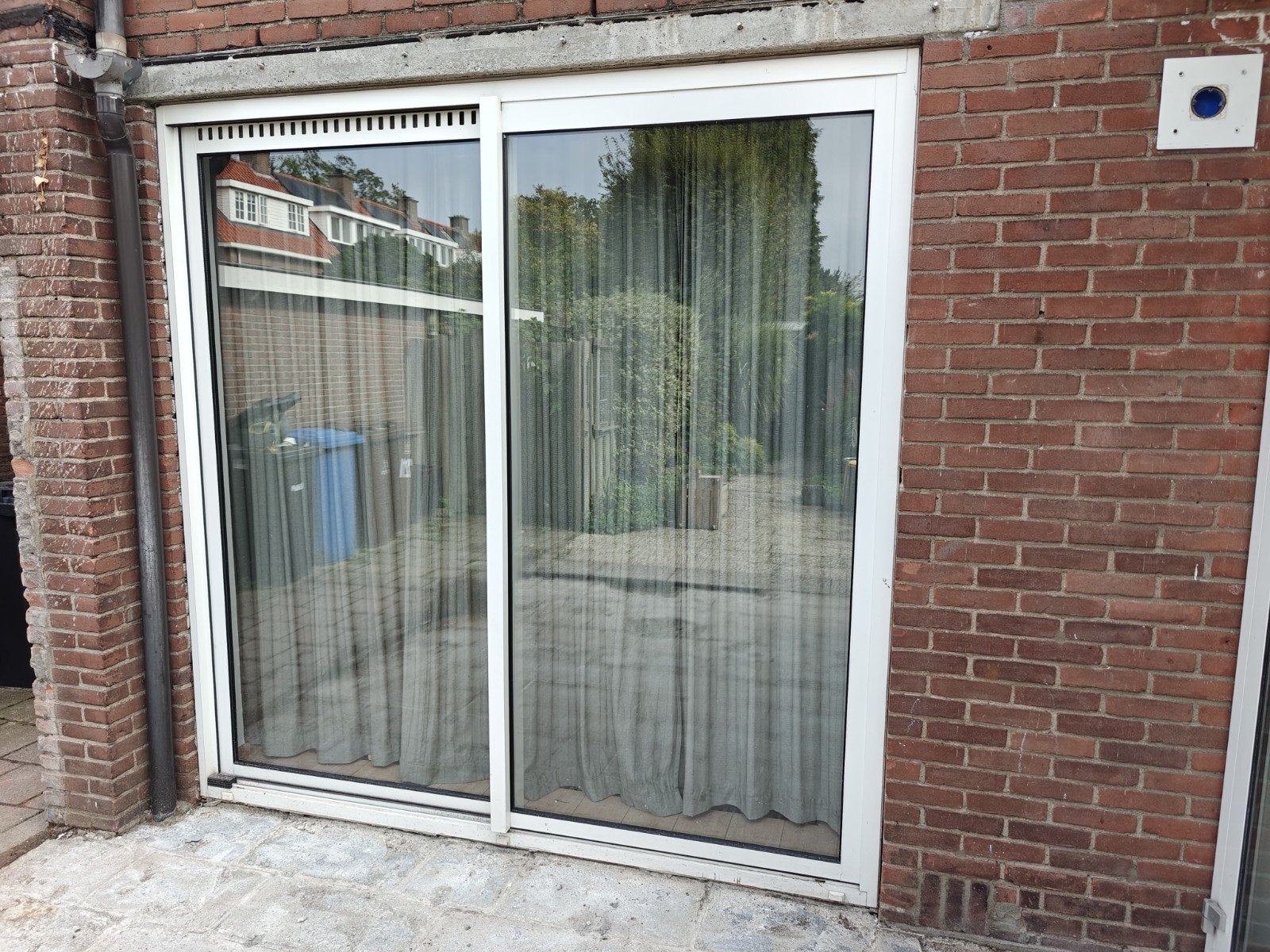 aluminium schuifpui, grote raamkozijnen en deur., Doe-het-zelf en Verbouw, Ophalen, Gebruikt, 225 cm of meer, Aluminium