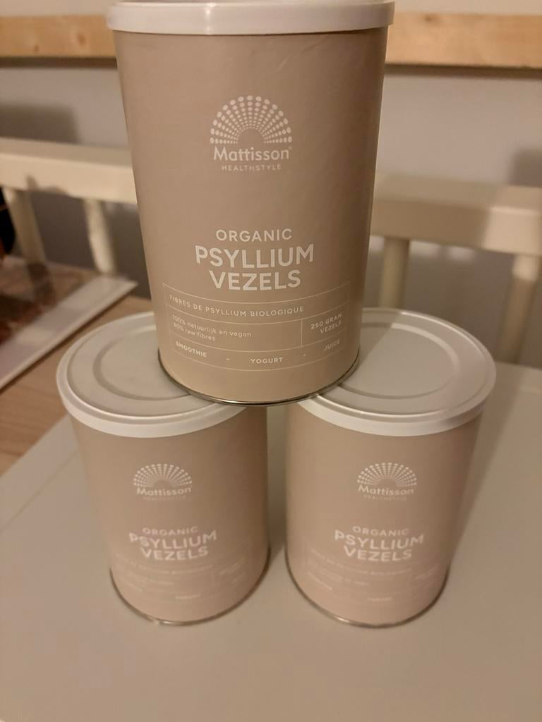 3x potten Psyllium Vezels, Ophalen of Verzenden