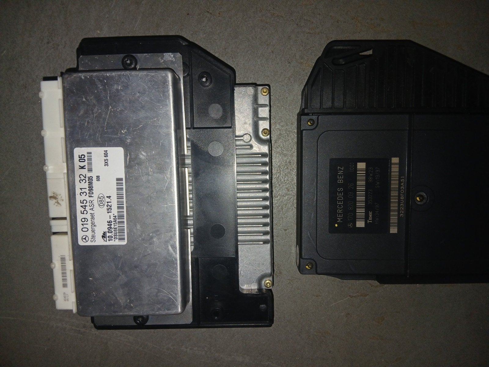 Mercedes-Benz SLK R170 ECU en immobilizer set, Ophalen of Verzenden, Gebruikt, Mercedes-Benz