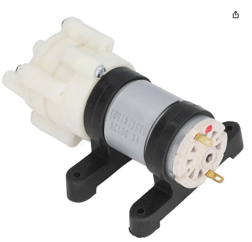 12V DC Membraan Waterpomp / Zelfaanzuigende Mini Pomp-Nieuw, Ophalen of Verzenden, Nieuw, Leeg aquarium
