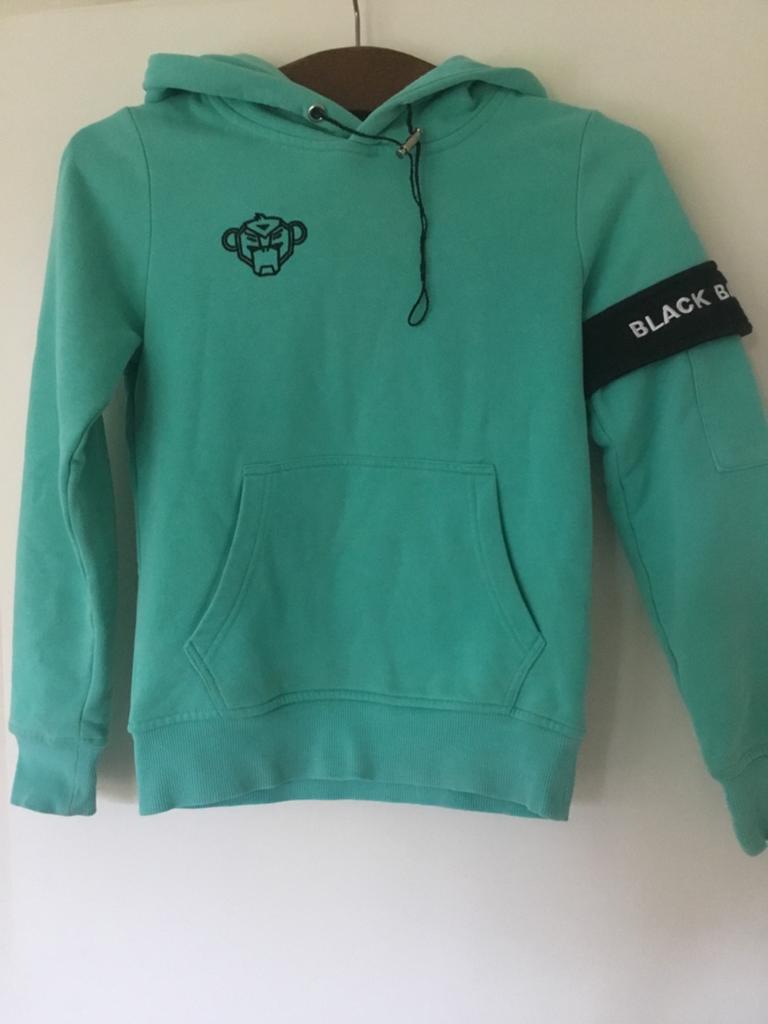 Groene Black Bananas hoodie - Maat 128, Ophalen of Verzenden, Gebruikt, Jongen of Meisje, Trui of Vest