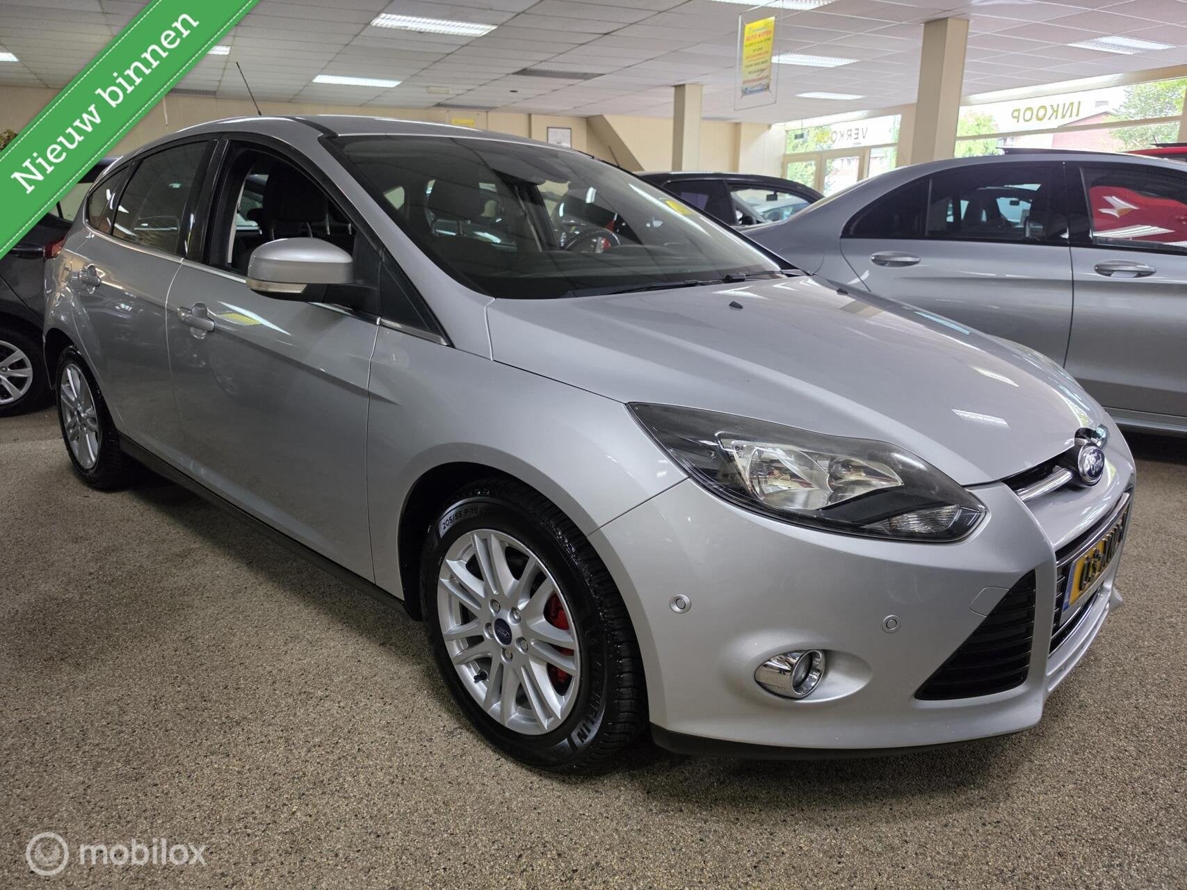 Ford Focus 1.0 EcoBoost Lease Titanium, Auto's, Euro 5, 101 pk, Gebruikt, 635 kg