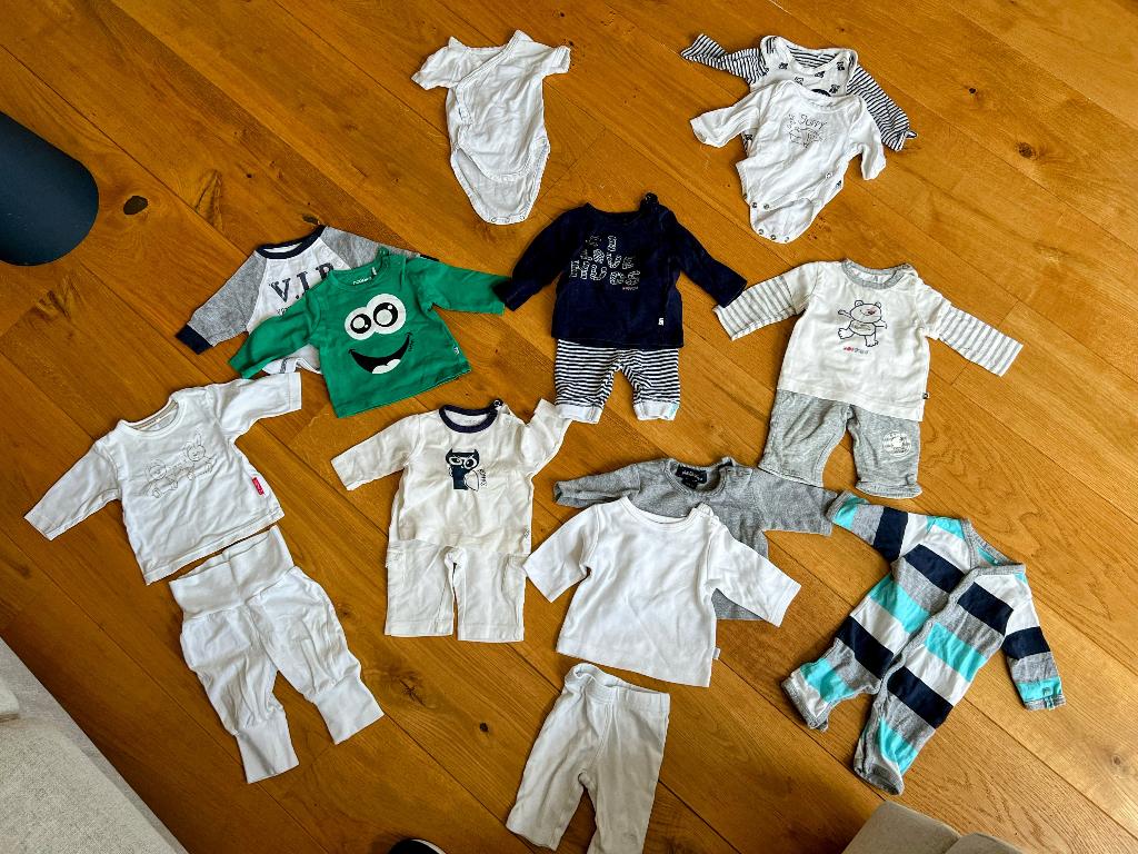 Babykledingpakket jongen maat 50, Ophalen, Zo goed als nieuw, Maat 50